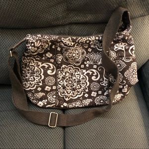 Thirty-One brown paisley bag